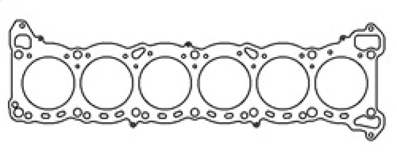 Cometic Compatible with Nissan RB-26 6 CYL 87mm .075 inch MLS Head Gasket C4320-075