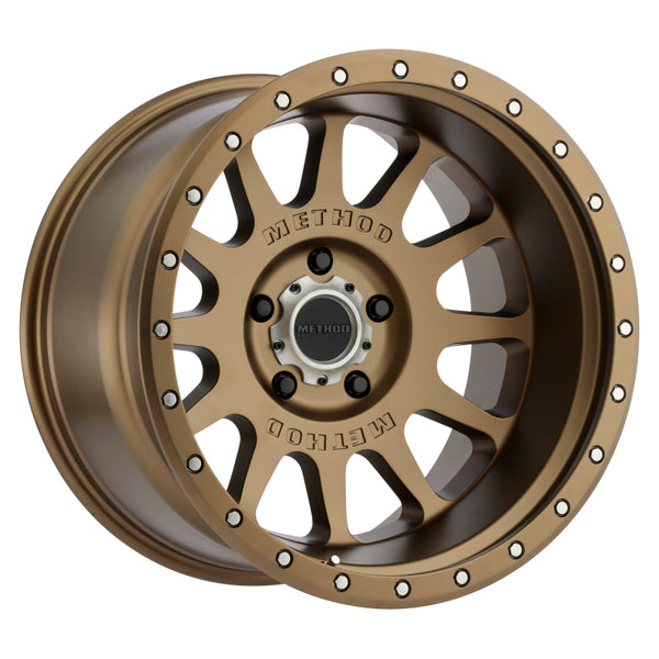 Method MR605 NV 20x10 -24mm Offset 5x5.5 108mm CB Method Bronze Wheel MR60521055924N