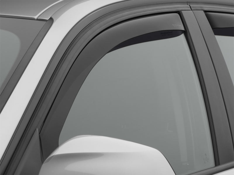 WeatherTech 12+ BMW 3-Series Front Side Window Deflectors Dark Smoke 80706