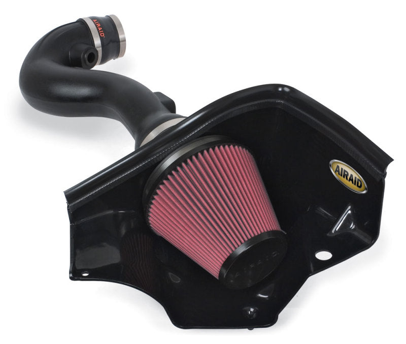 Airaid Cold Air Intake System By K&N: Increased Horsepower, Dry Synthetic Filter: Compatible With 2005-2009 Ford (Mustang) Air- 451-177