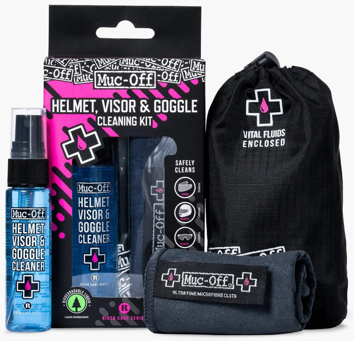 Muc-Off Visor & Goggle Lens Cleaning Kit (202)
