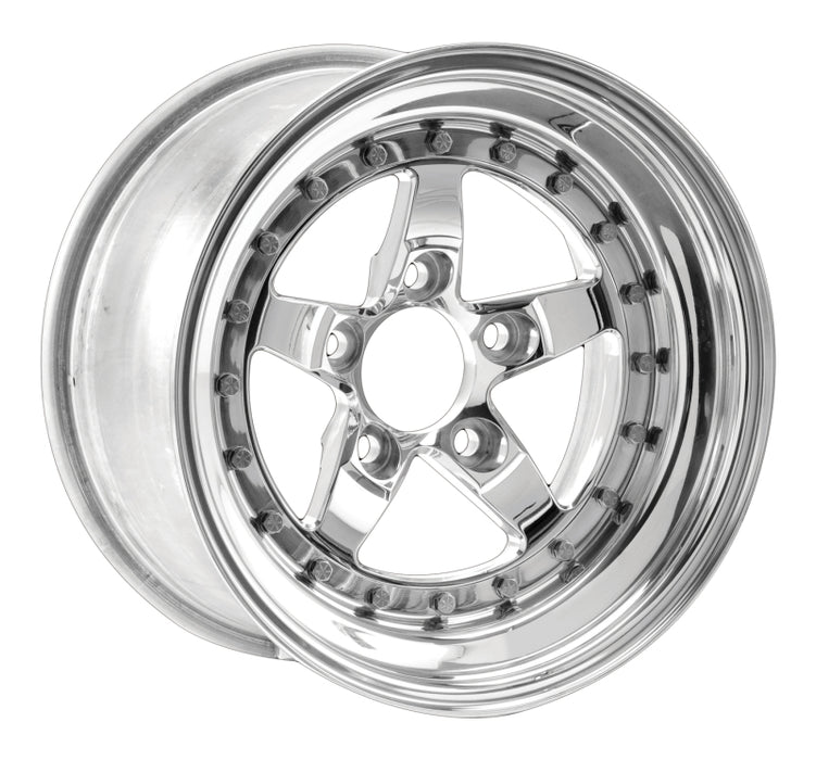 Weld Weldstar 15x16 / 5x4.5 BP / 4.5in. BS Polished Wheel Non-Beadlock 791P-516208