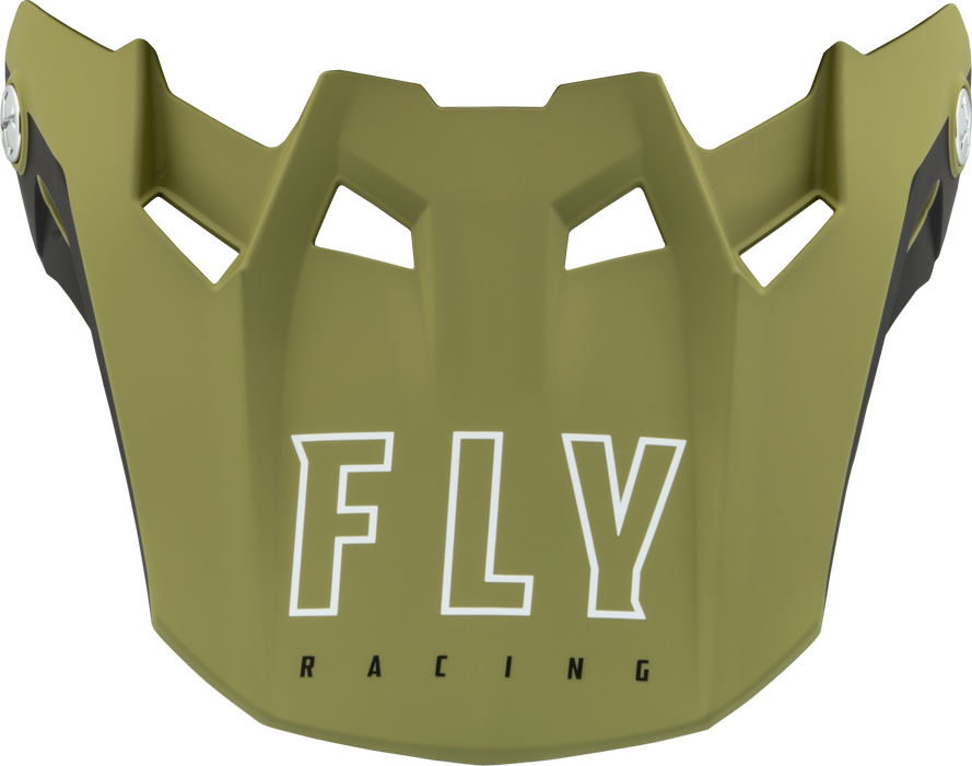 Fly Racing 73-47134L Formula Cc Centrum Visor Matte Olive Green/Black Xl/2X