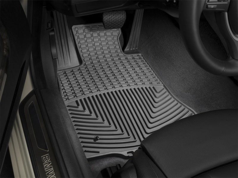 WeatherTech 2015+ Mercedes-Benz C-Class Sedan/Coupe/Cabriolet Front Rubber Mats Black W429