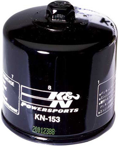 K&N Motorcycle Oil Filter: High Performance, Premium, Designed to be used with Synthetic or Conventional Oils: Fits Select Ducati Motorcycles, KN-153