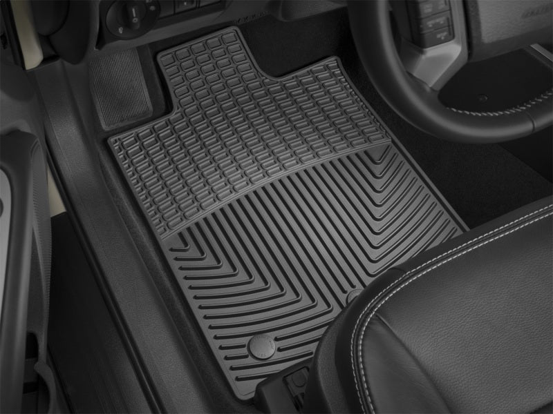 Weathertech Wt Rubber Mats Front Blk W395