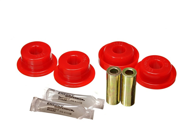 Energy Suspension 97-06 compatible with Jeep Wrangler TJ Front Control Arm Bushing Axle Only Position Red 2.3114R