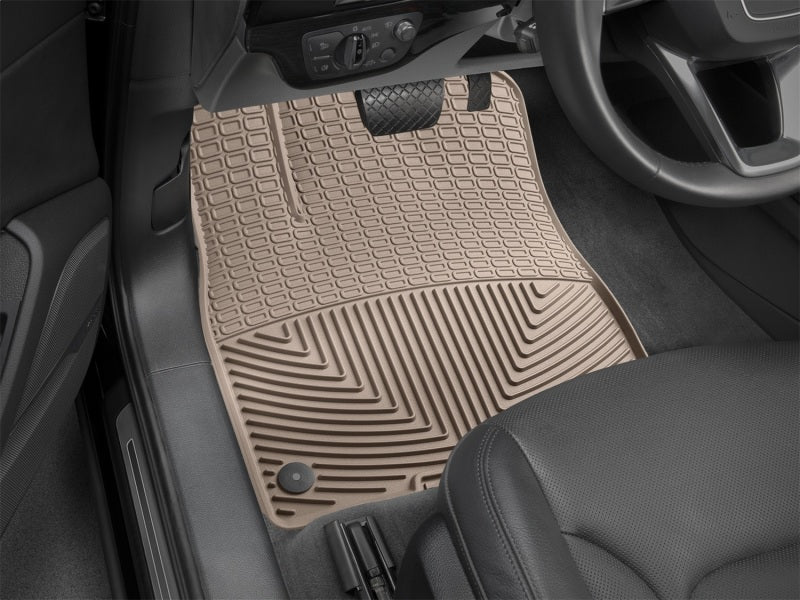 WeatherTech 2017+ Audi Q7 Front Rubber Mats Tan W376TN