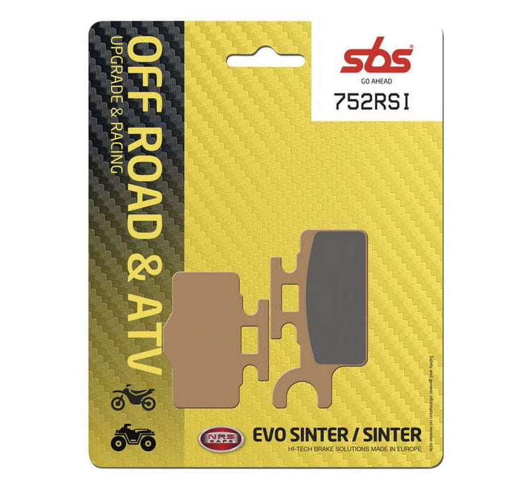 SBS 752RSI Sintered-MX/ATV Racing Brake Pads