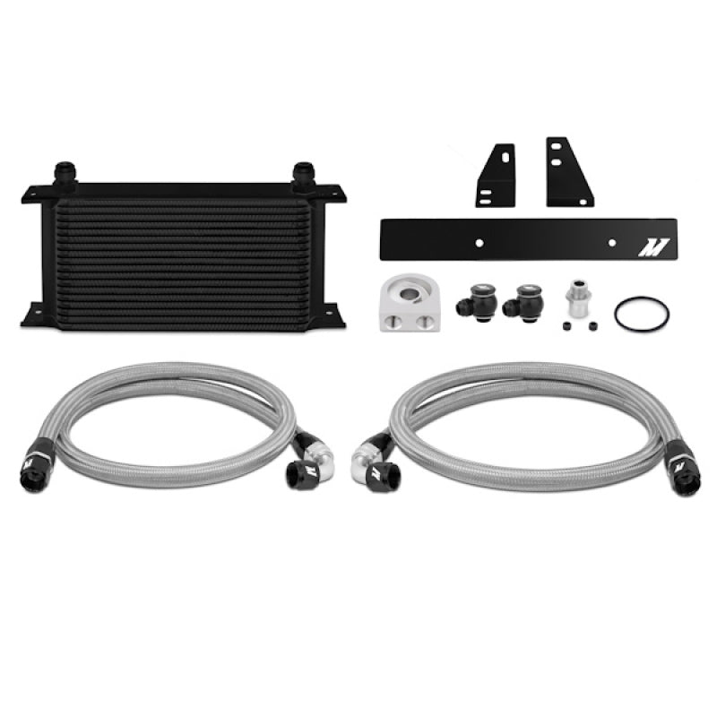 Mishimoto 09+ Compatible with Nissan 370Z / 08+ Compatible with Infiniti G37 (Coupe Only) Oil Cooler Kit Black MMOC-370Z-09BK