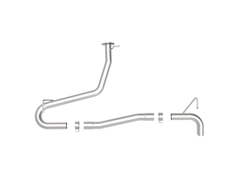 aFe Takeda 2-1/2in 304 SS Axle-Back Exhaust (No Muffler) 18-21 Hyundai Kona L4 1.6L (t) 49-37017NM