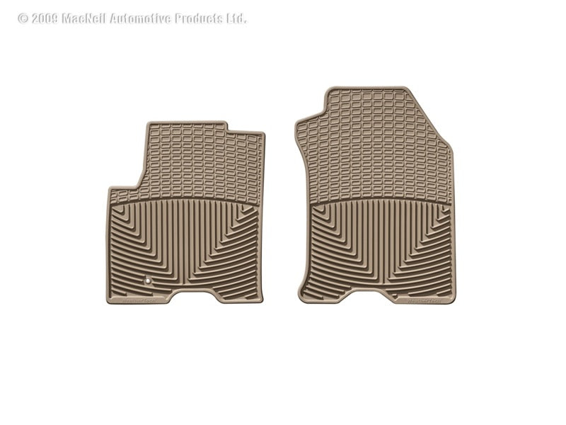 WeatherTech 09-11 Ford Focus Front Rubber Mats Tan W98TN