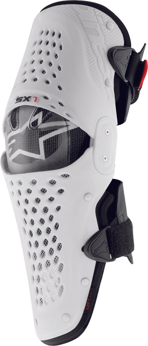 Alpinestars Sx-1 Knee Guards White/Black Sm/Md 6506316-21-S/M