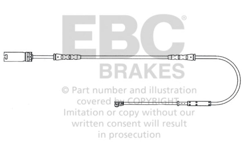 EBC 2010-2013 Fits BMW 128 3.0L Front Wear Leads EFA136