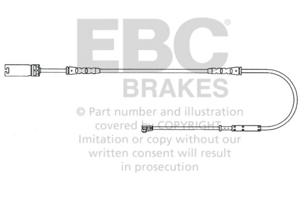 EBC 2010-2013 Fits BMW 128 3.0L Front Wear Leads EFA136