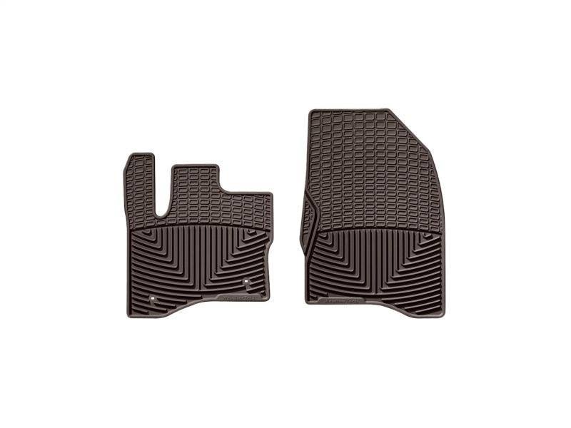 WeatherTech 2010-2014 Ford Taurus Front Rubber Mats Cocoa W238CO