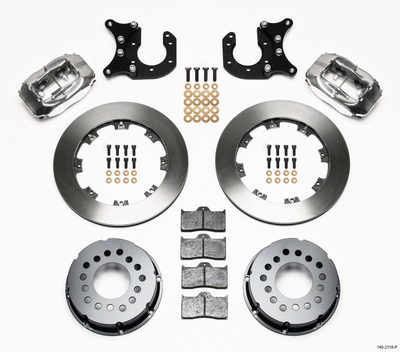Wilwood Forged Dynalite P/S Rear Kit Polished New Big Ford 2.50in Offset 140-2118-P
