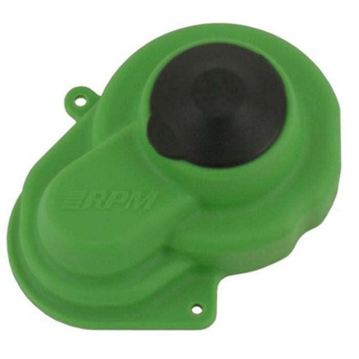 RPM RPM80524 Sealed Gear Cover for Traxxas Electric Rustler-Stampede-Bandit-Slash 2Wd - Green