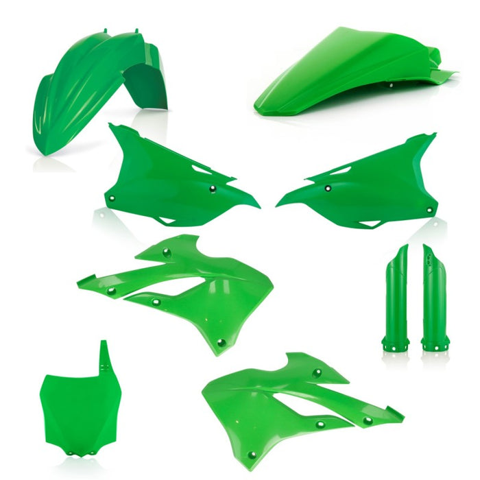 Acerbis Full Plastic Kit (Green) For 22-23 Kawasaki Kx85 2936130006