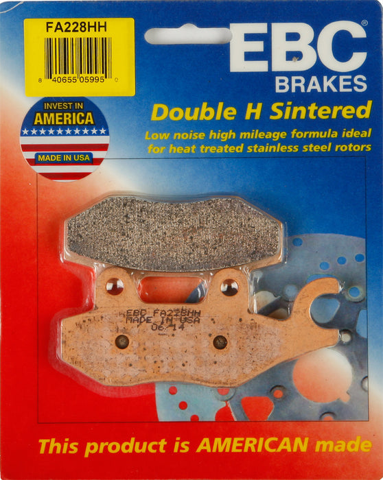 EBC Brakes FA228HH Disc Brake Pad Set, Black, One-Size