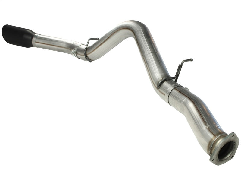 aFe MACHForce XP Exhaust 5in DPF-Black, GM Diesel Trucks 07.5-10 V8-6.6L 9(td) LMM 49-44040-B