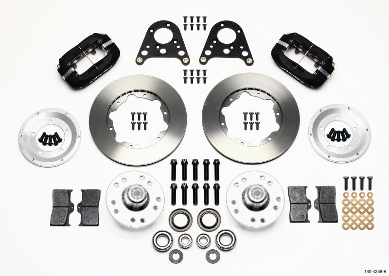 Wilwood Forged Dynalite Front Kit 10.75in Art Morrison Strut 140-4258-B