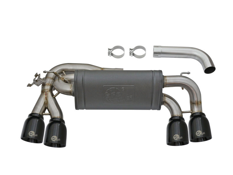 aFe MACHForce XP 3in 2 1/2in Axle Back 304SS Exhaust w/ Black Tips 16-17 BMW M2 (f87) 49-36333-B