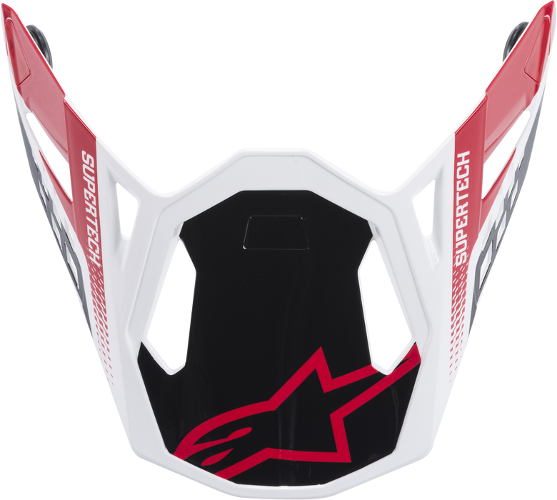 Alpinestars 8981419-1180-M8 M8 Triple Helmet Visor Black/White/Red