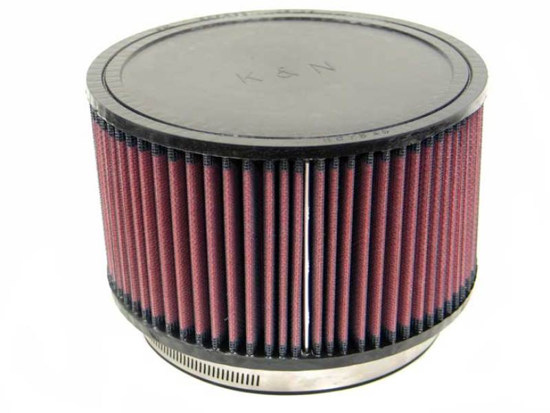K&N Universal Clamp-On Air Intake Filter: High Performance, Premium, Washable, Replacement Air Filter: Flange Diameter: 6 In, Filter Height: 4.5 In, Flange Length: 1 In, Shape: Round, Ru-1850 RU-1850