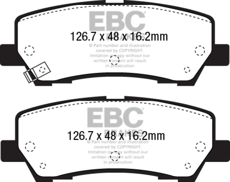 EBC brake Ultimax2 brake Pads UD1810