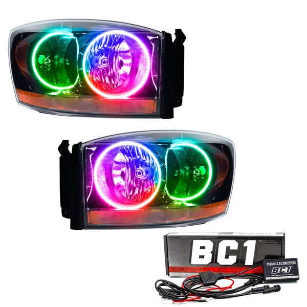 Oracle 06 Compatible with Dodge Ram SMD HL Black ColorSHIFT w/ BC1 Controller SEE WARRANTY 7033-335
