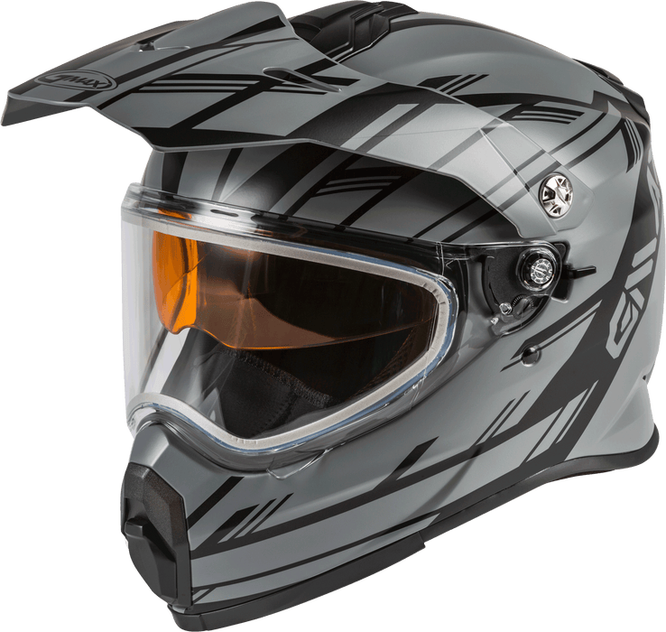 GMAX G2211504 Helmets, Matte Grey/Black,Small