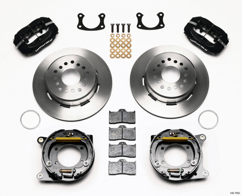 Wilwood Forged Dynalite P/S Park Brake Kit New Big Ford 2.36in Offset 140-7582