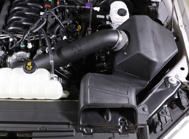 K&N 63-2610 Aircharger Intake Kit for FORD F150 V8-5.0L F/I, 2015-2019