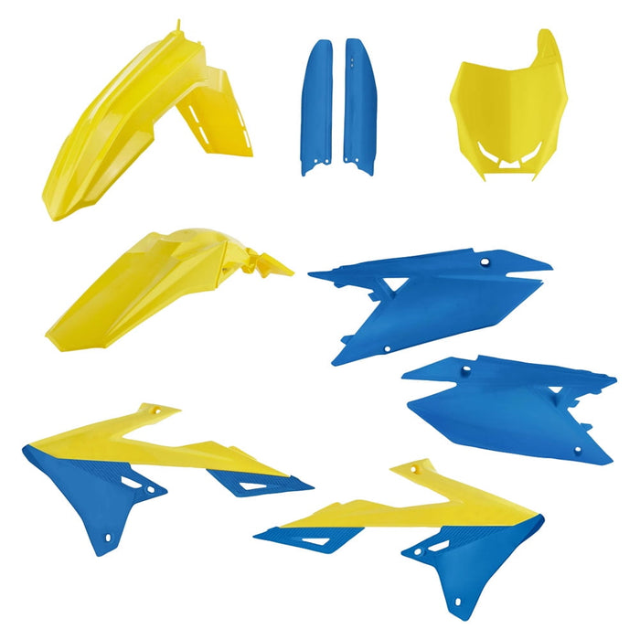 Acerbis Full Plastic Kits For Suzuki Yellow/Blue () 2686551300