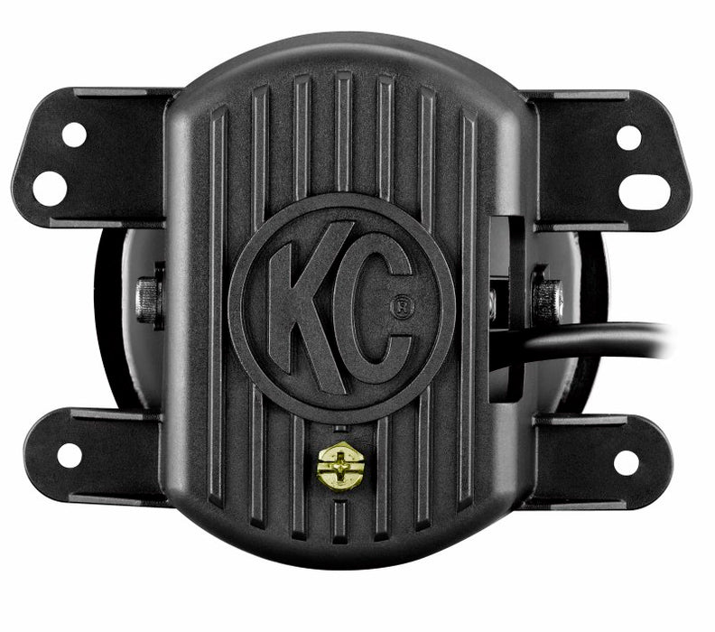 KC HiLiTES 07-09 compatible with Jeep JK 4in. Gravity G4 LED Light 10w SAE/ECE Clear Fog Beam (Pair Pack System) 494