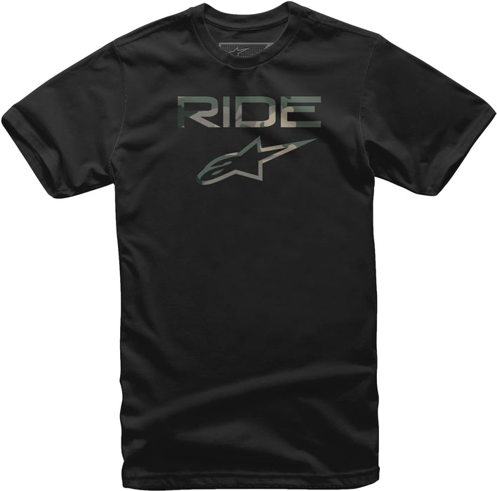 Alpinestars Unisex-Adult Ride 2.0 CamoTee-Black (2X) (Multi, One Size)