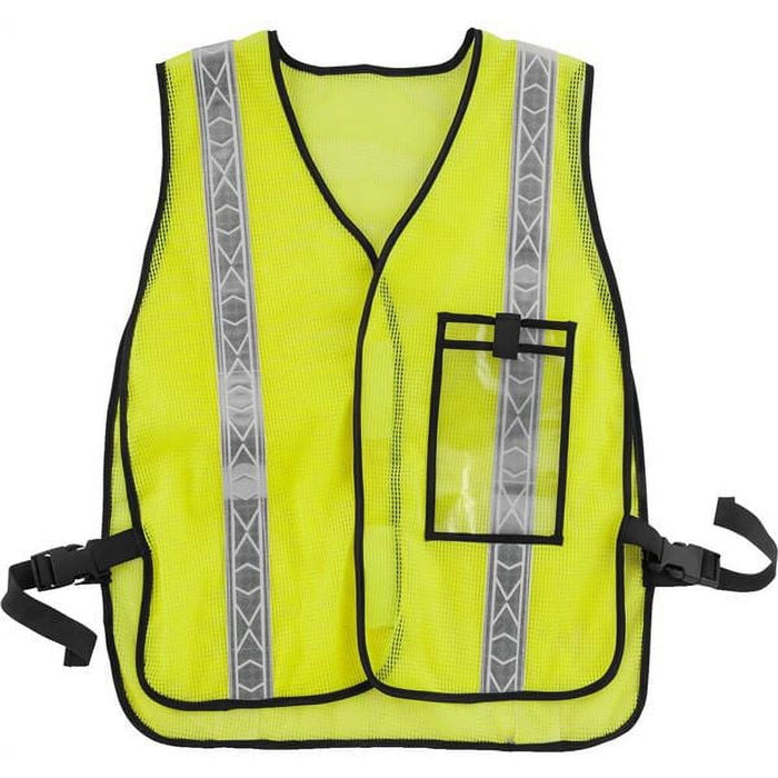 Yellow Bikemaster Motorcycle Safety Vest