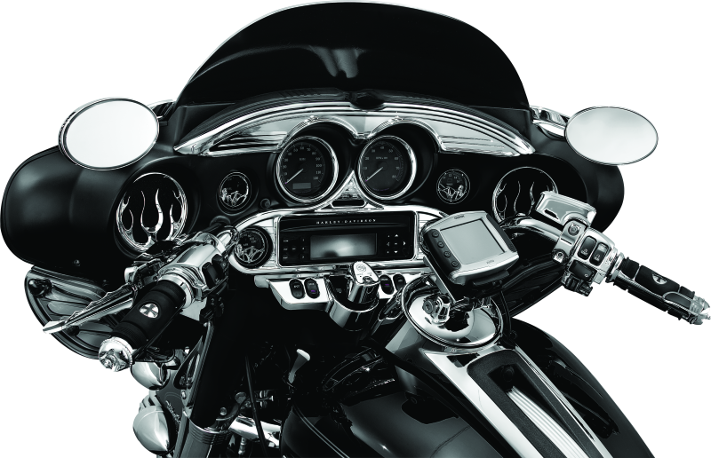 Kuryakyn Motorcycle Accent Accessory: Switch Panel Accent For 1996-2013 Harley-Davidson Touring & Trike Motorcycles, Chrome 3783