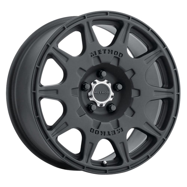 Method Wheels Method Race Wheels Mr50288012538 Mr502 Rally, 18X8, +38Mm Offset, 5X4.5, 67.1Mm Centerbore, Matte Black MR50288012538