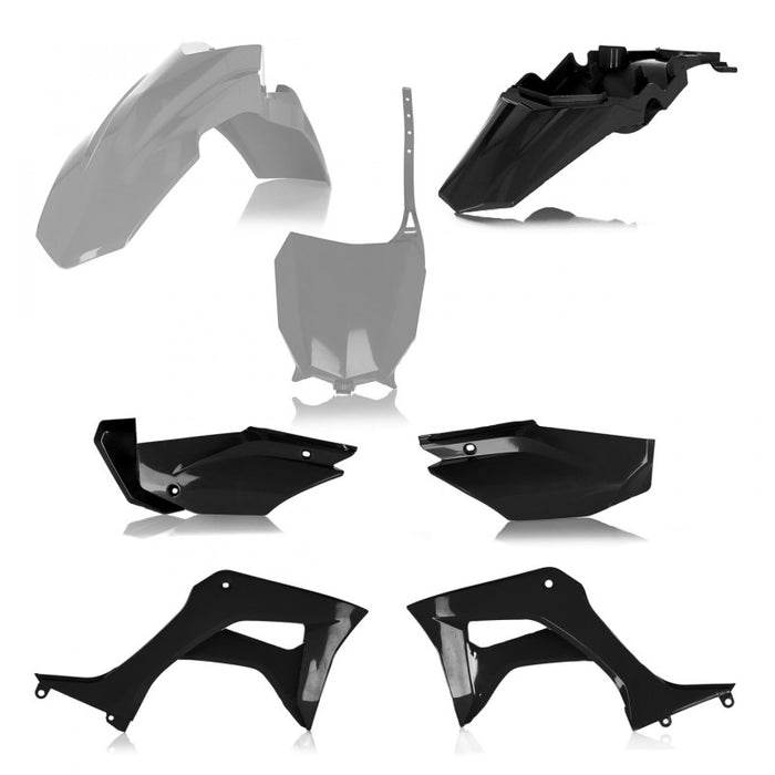 Acerbis Full Plastic Kit Hon Grey/Black 2861931019