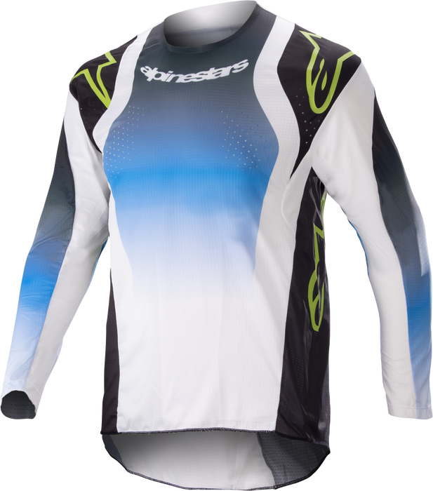 Alpinestars 2023 Youth Racer Jersey - Push (X-LARGE) (NIGHTLIFE/UCLA BLUE/WHITE)