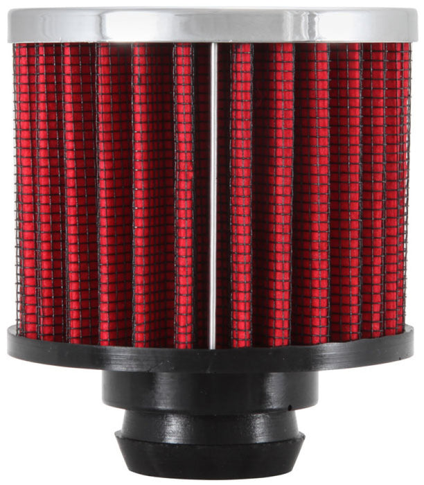 K&N Vent Air Filter/ Breather: High Performance, Premium, Washable, Replacement Engine Filter: Filter Height: 2.5 In, Flange Length: 1 In, Shape: Breather, 62-1490