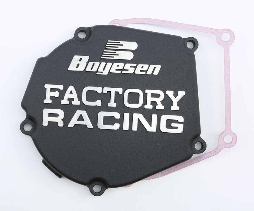 Boyesen Factory Racing Ignition Cover Black SC-12AB