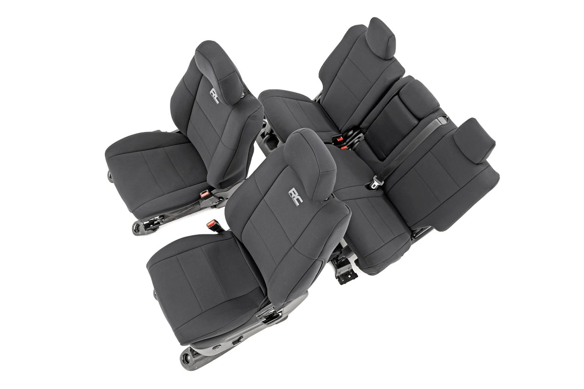 Rough Country Seat Covers Fits Jeep Grand Cherokee Wk2 2WD/4WD (2011-2022) 91046