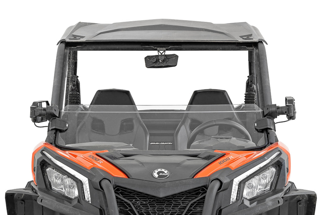 Rough Country Half Windshield Scratch Resistant Can-Am Maverick Sport 98101931