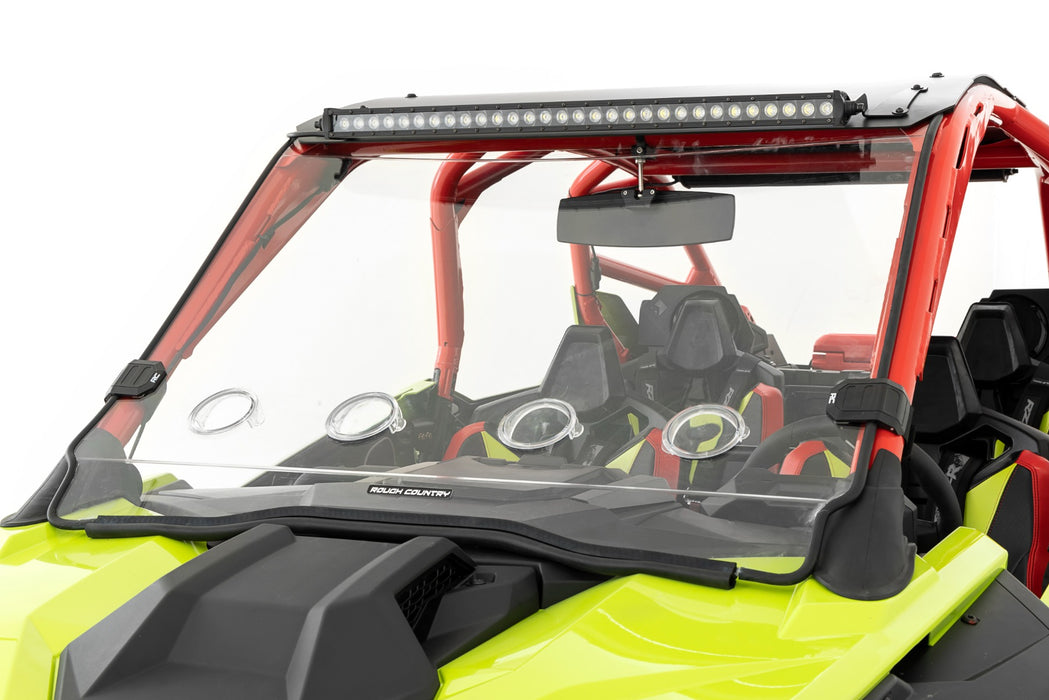 Rough Country Vented Full Windshield Scratch Resistant Polaris Rzr Pro/Turbo R 98202210