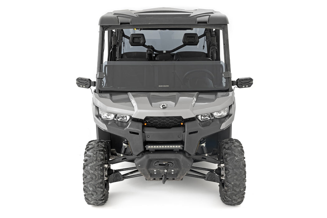Rough Country Tinted Half Windshield Scratch Resistant Can-Am Defender Hd 5/Hd 8/Hd 9/Hd 10 98462031