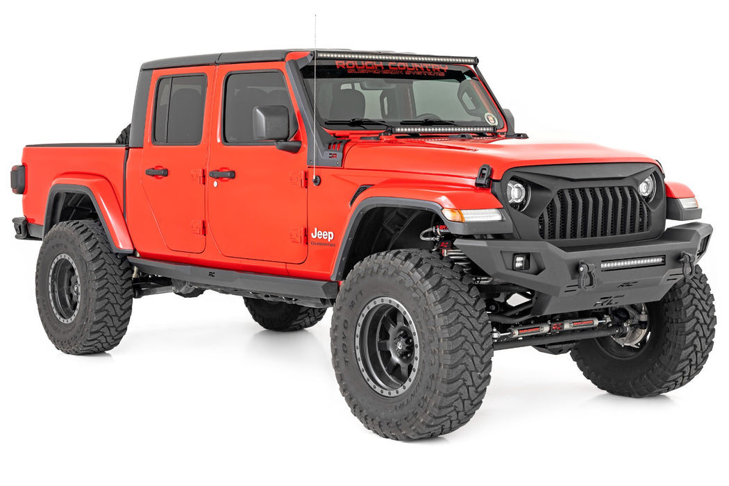 Rough Country Rock Sliders Heavy Duty Jeep Gladiator Jt 4Wd (2020-2023) 90802