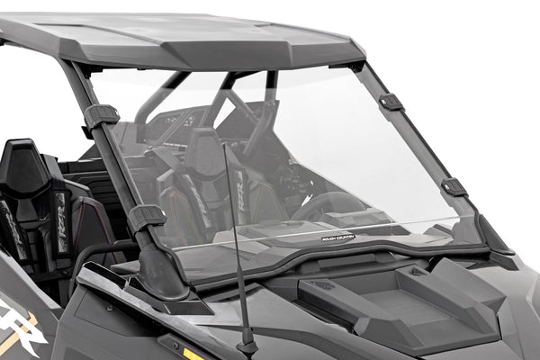 Rough Country Full Windshield Scratch Resistant Fits Polaris Rzr Pro/Turbo R 98102010